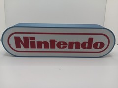 Retro Nintendo logo lightbox light box sign display
