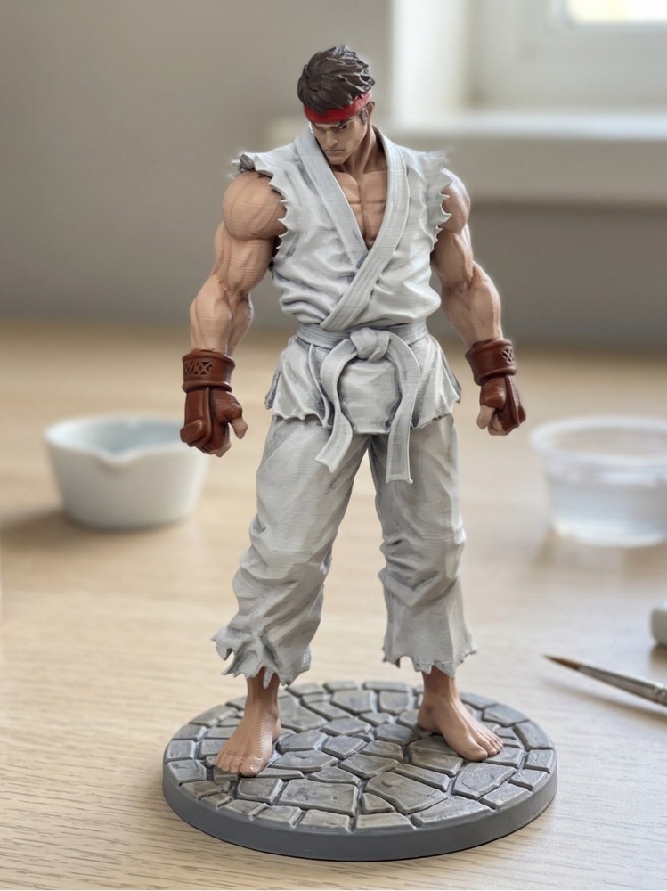 Ryu – Street Fighter Classic Warrior Statue – *Unpainted*