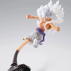Bandai S.H.Figuarts ONE PIECE Monkey D. Luffy Gear 5 Future Island Egghead Toy