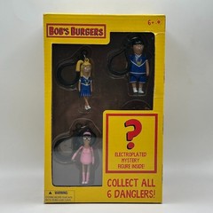Bob’s Burgers Danglers 2 Different Boxes maybe With Electroplated Figures