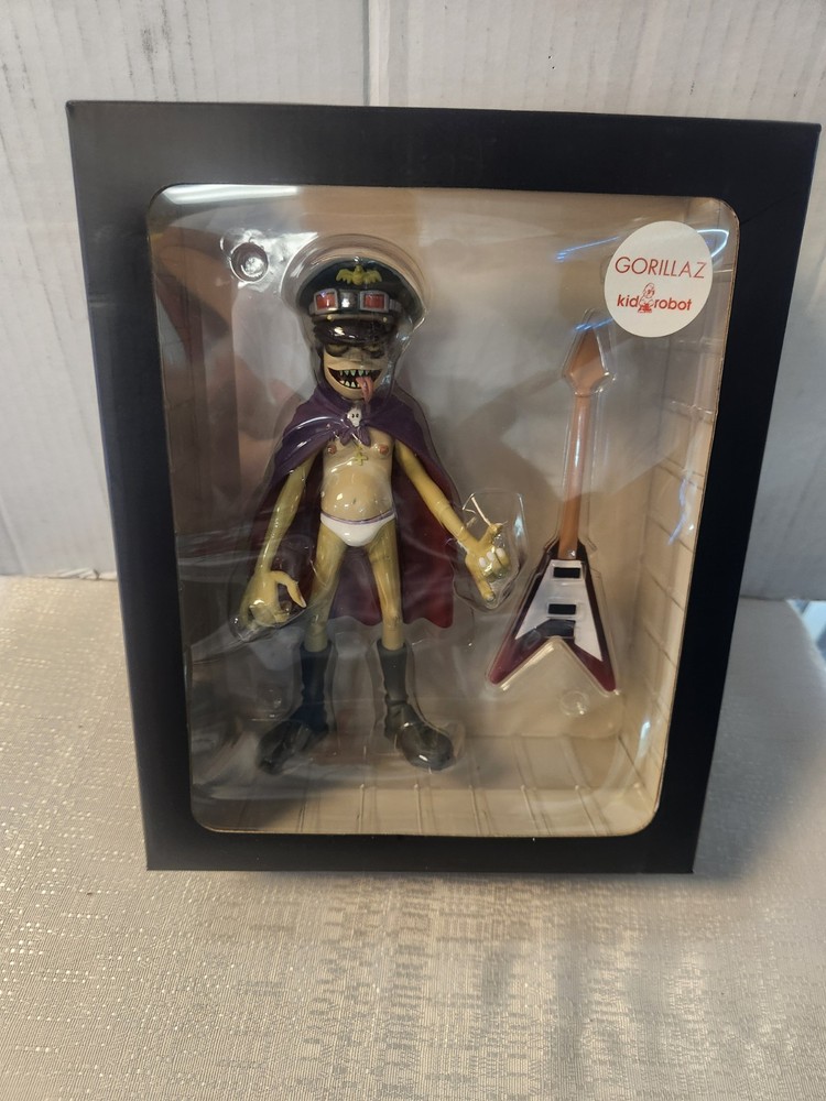 Kidrobot Gorillaz: Murdoc 8″ Vinyl Art Figure | CMYK Edition Jamie Hewlett 2006