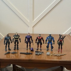 Greenbrier Final Faction Lot of 6 Figures Alpha Team Soldiers Accessories Weapon