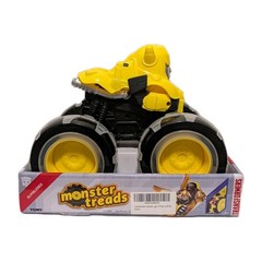 Transformers Bumblebee 9 Inch Monster Treads Toy Truck With Light Up Wheels