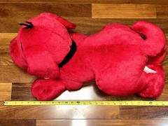 24 in. Clifford the Big Red Dog Barking Jumbo Plush Stuffed Animal Large Vintage