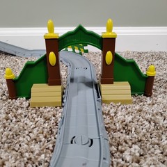Chuggington Interactive Railway Safari Park Giraffe Monkeys Elephant Complete