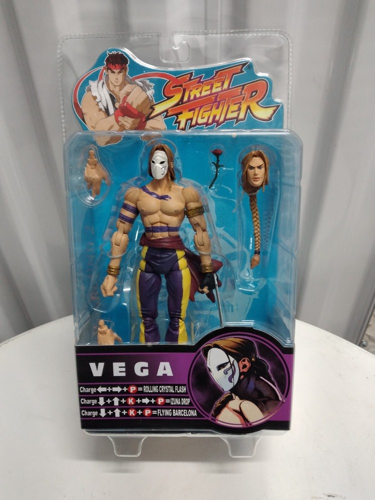 2005 SOTA TOYS STREET FIGHTER CAPCOM Vega ROUND 2 Figure NEW MISB NIB SEALED