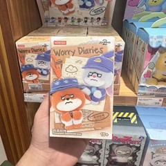 MINISO Zootopia2 Worry Diaries Series Vinyl Plush Pendant Blind Box HOT NEW