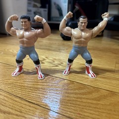 Epic Toys British Bulldogs Loose Davey Boy Smith Dynamite Kid Hasbro Style Retro