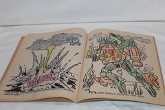 Vintage 1986 CENTURIONS “The Missing Scientists” COLORING BOOK Golden Book