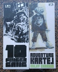 3A Adventure Kartel Figures 10 Finger Gang and Milky Charkin.