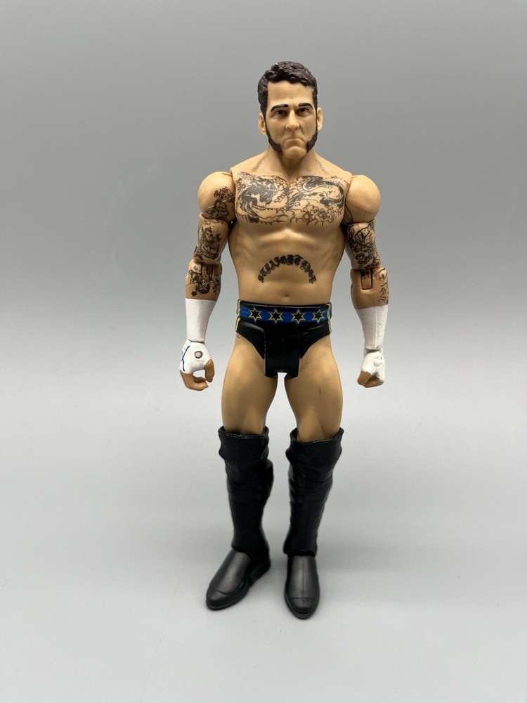 2014 Mattel WWE Basic Series 40 CM Punk Global Superstars Wrestling Figure