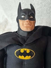 1989 Applause Batman Plush Doll Figure 15″ Vintage Polyester Stuffed Toy Rare DC