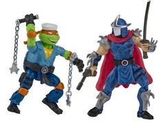 Playmates TMNT x G.I. JOE Mashup Complete Set of 4 Cobra Clash 2-Packs NEW