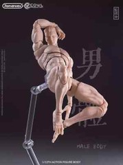 US Romankey X COWL 1/12 Pale Male Super Flexible Body Doll 6” Joint FigureToys