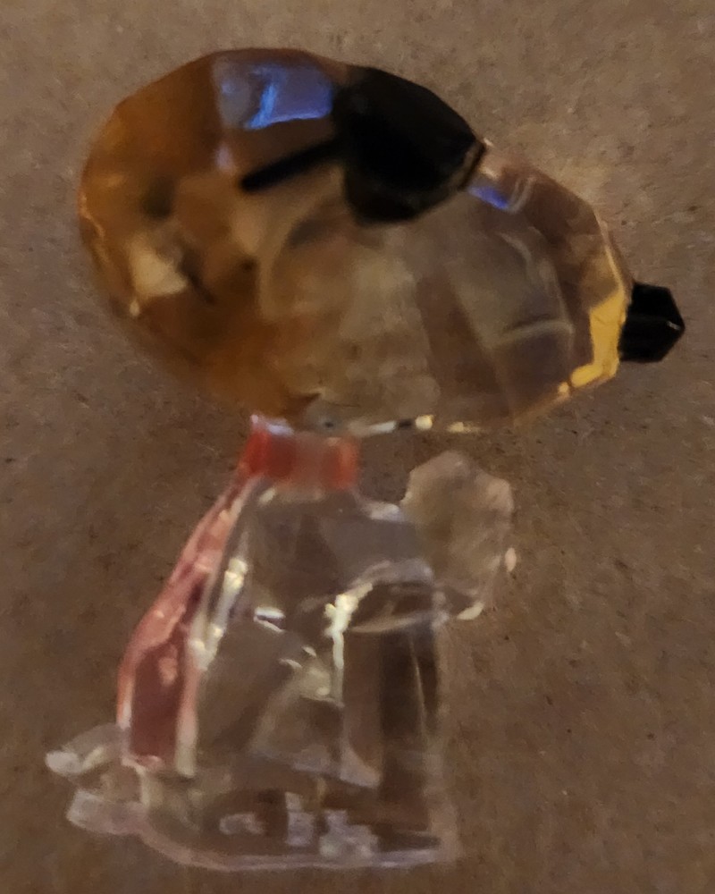 CraZArt Peanuts Crystal Surprise Series 1 Flying Ace with no accessories