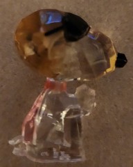 CraZArt Peanuts Crystal Surprise Series 1 Flying Ace with no accessories