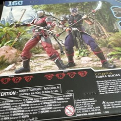 G.I. Joe Classified #160 Ninja Force Cobra Ninjas SLICE & DICE 6″ Figures NEW