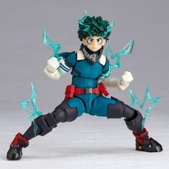 Revoltech Amazing Yamaguchi Izuku Midoriya Deku Action Figure PVC ABS POM 150mm