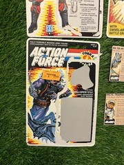 G.I. Joe File Cards Card Backs Snow Job Recondo Lot Of 5 Vintage 80s