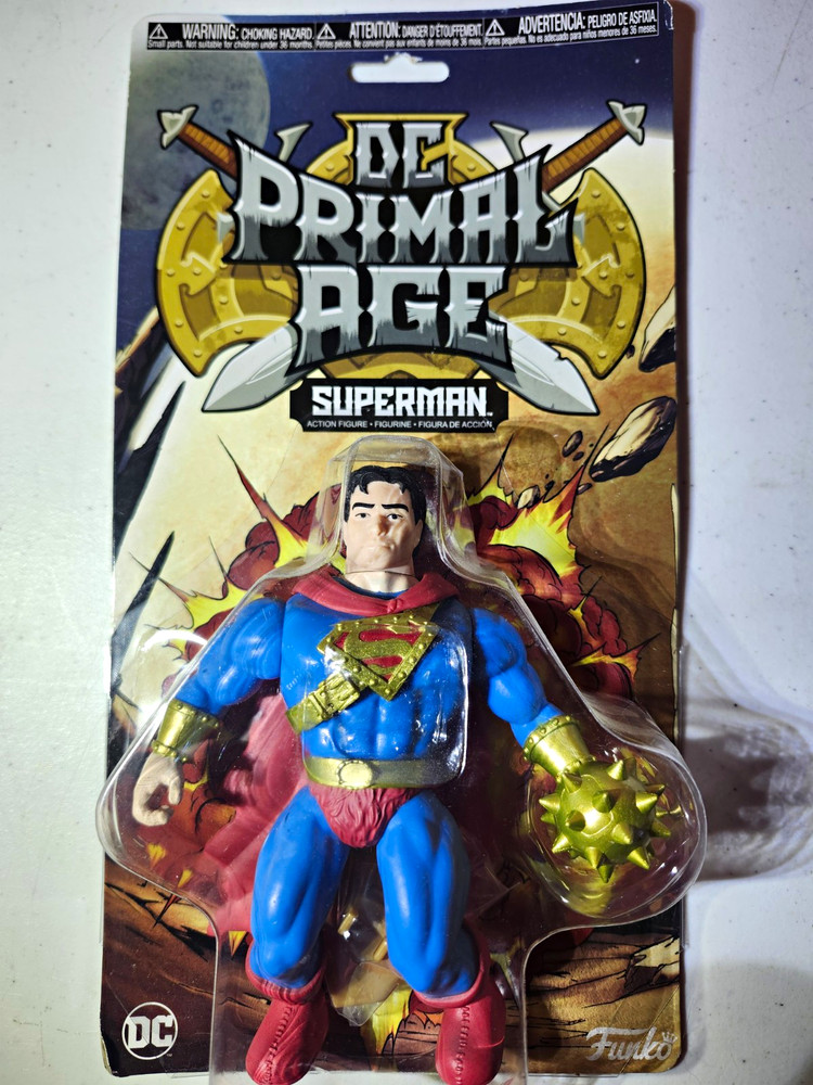 Funko DC Primal Age Superman Plastic Action Figure w/ Club Age 8+ 2019