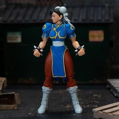 Street Fighter II Chun Li Official 6″ Action Figure Toys for Kids and Adults