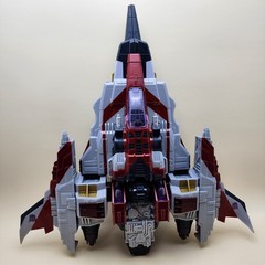 TRANSFORMERS Cybertron (Vintage 2005) STARSCREAM Supreme 13.5″ Action Figure