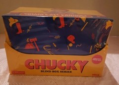 NECA CHUCKY BLIND BOX SERIES 1 RETAIL CASE OF 6 SEALED, PLUS 3 EXTRA FIGURES
