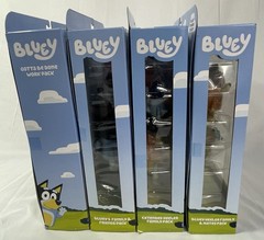 BLUEY Family & Friends Lot of (4) 8 Packs Totaling 32 Figures New In Boxes
