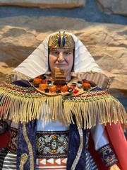 1966 TV BATMAN ADAM WEST VICTOR BUONO KING TUT 1/6 CUSTOM ACTION FIGURE