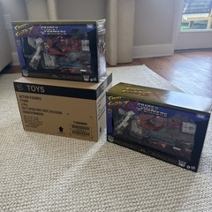 Transformers x Street Fighter II Ryu Megatron M Bison CASE OF 2 New
