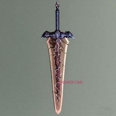1/12 Sung Jin Woo Painted Weapon Accessories For 6″ Action Figure ( No Figure)
