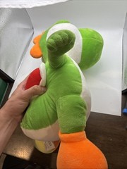Giant 16″ Yoshi Plush Toy Super Mario Bros Nintendo Stuffed Animal NEW