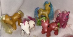 MLP My Little Pony G3 9 Ponies. Hasbro Pony Lot 6” Ponies 1-3” Pony 2002-2005