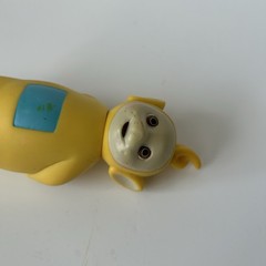 VINTAGE 1998 Teletubbies Laa-Laa YELLOW Vinyl Figure Playskool Ragdoll 6”