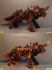 Fish Toys The Wolf of Glory Mount Lava Armor Special Ver. 1/12 Figure Model Toy