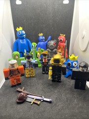 Assorted Roblox toy lot 13 Rainbow Friends Piggy Blind Box Figures + Accessories