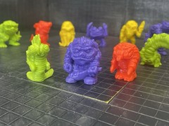 Bad eggz Bunch Authentic Original Hard Plastic lot Complete Set Of 24 Figures