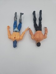 Rey Mysterio Unmasked +Volador Jr. Mexican Wrestling Figure Masked Luchador VTG