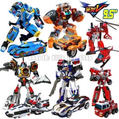 Tobot V Galaxy Detectives 9.5″ Transform Figure Boys Toy Car Truck Vehicle Robot