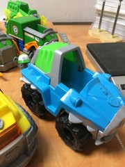 Paw Patrol Lot with 12 Figures 14 Vehicles HUGE Lot Firetruck Police Backhoe