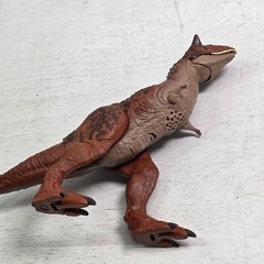 Jurassic World Mattel Carnotaurus Toro Dinosaur Figure Camp Cretaceous TESTED