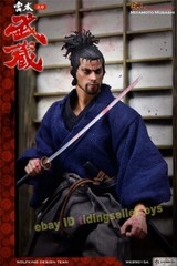 WOLFKING Miyamoto Musashi 1/6 Action Figure With base Collection 12in. IN STOCK