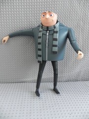 Despicable Me 2 Gru The Talking Genius Action Figure 11” Minion ~ Tested Working