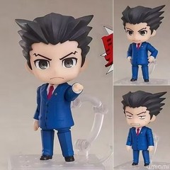 Nendoroid #1761 Phoenix Wright #1762 Miles Edgeworth Ace Attorney Swap Face Anim