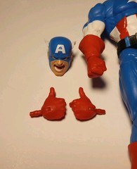 Marvel Legends MvC Gamerverse Captain America (Retro Video Game)