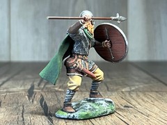 Tabletop Miniature. Resin Figure Viking 60mm figurine of a warrior of the north