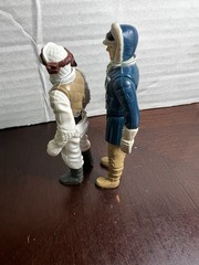 VINTAGE KENNER STAR WARS ESB 1980 HONG KONG LUKE & HAN HOTH LOT 100% COMPLETE