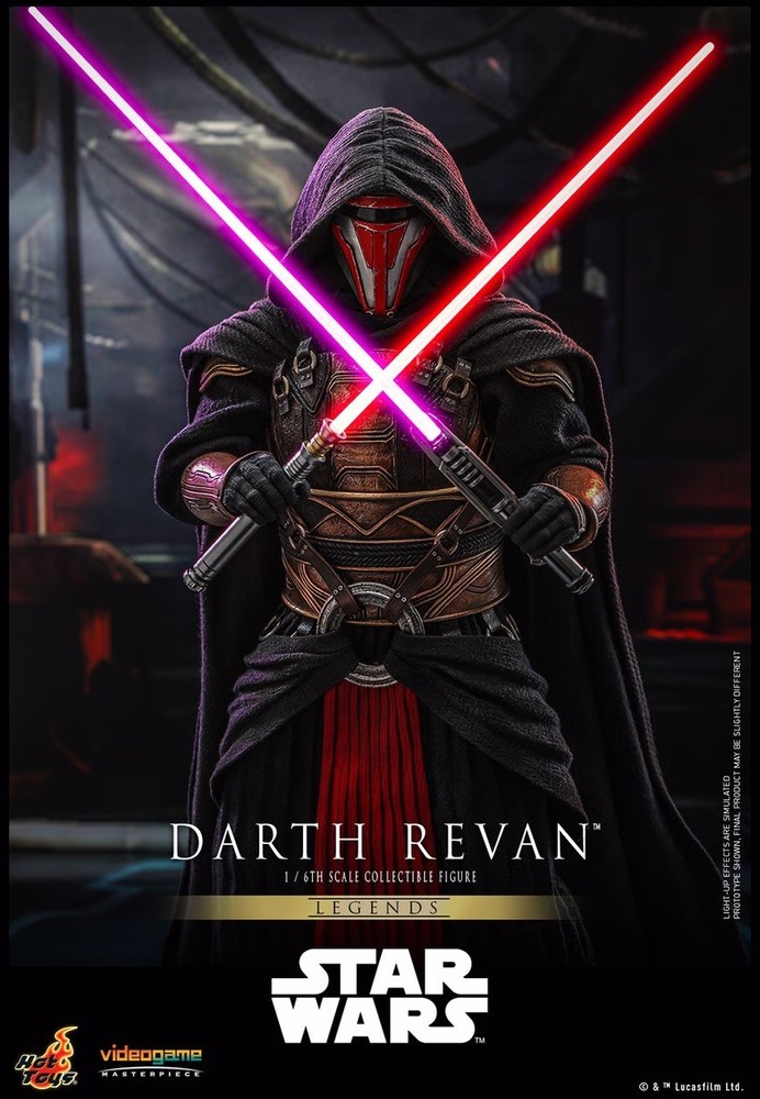 Hot Toys Darth Revan 1/6 Scale Figure BNIB
