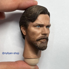 1/6 Luke Mark Hamill Head Sculpt Carved For 12”Male Action Figure Body Toys