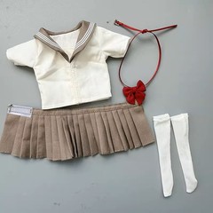 1/6 JK Sailor Uniform Clothing Fit 12in Body Figures